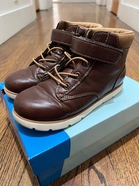 Stride Rite “Jack” Brown High-Top Kids Boots Size 13 M